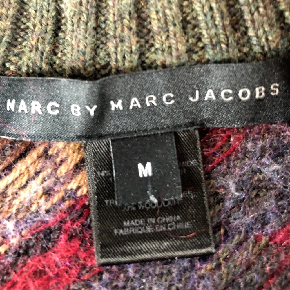 ✨2xHP✨Marc By Marc Jacobs Multi-Color Sweater, M - Picture 7 of 8